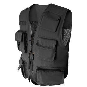 Gilet de pêche de qualité supérieure pour hommes, ceinture ajustable, respirant et doux pour la peau, gilet de pêche vierge pour hommes - Product Image 3