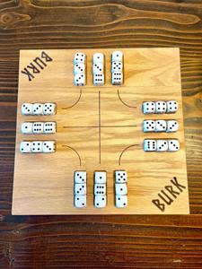 Jeu de société de luxe Burk en bois, jeu classique pour toute la famille avec billes et dés, parfait pour les fêtes, les voyages et les cadeaux - Product Image 5