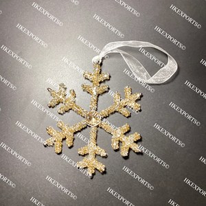 Adornos colgantes con cuentas multicolores únicos Diseños de árboles de vacaciones festivos hechos a mano para decoraciones navideñas MOQ 50PCs - Product Image 4