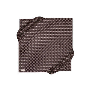 Pierre Cardin Crepe Satin <b>Square</b> <b>Scarf</b> with Digital Print Logo Design 90x90 Cm - Product Image 1