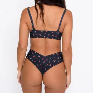 Maillot de bain deux pièces taille haute OEM pour femmes, bas de maillot de bain couvrant, mode plage - Product Image 4