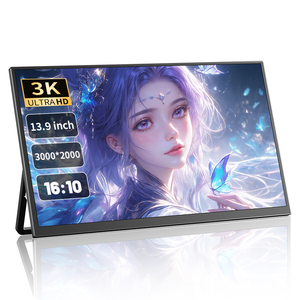 Monitor Portátil de 13.9 Pulgadas HD Dual Tipo-C IPS LCD para Juegos, HDR, Resolución 3k, Frecuencia de Actualización de 60Hz, Monitor para Laptop <span class=keywords><strong>Mac</strong></span> - Product Image 1