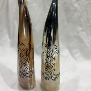 100% Natural Organic Material Polished Buffalo Viking <b>Drinking</b> <b>Horn</b> Waterproof for Beer & Water Best Quality Wholesaler India - Product Image 1