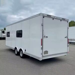 Contenedor Móvil Personalizado, Remolque de Fibra de Vidrio y Aluminio con Compartimentos Aislados para Exteriores en Venta - Product Image 5