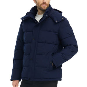 Veste polaire légère de dernière conception très vendue vestes gonflées pour hommes résistantes à l'eau et avec marque personnalisée - Product Image 4