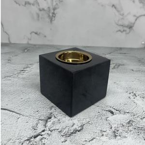 Glossy Black Religious Islamic Mango Wood <b>Incense</b> <b>Burner</b> <b>Holder</b> Set for Gift - Product Image 1