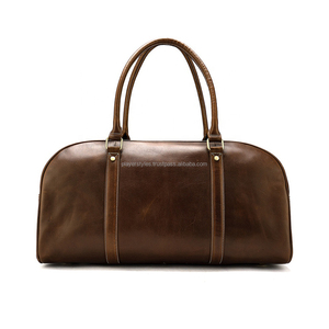 Luxury PU Leather Duffel <b>Bag</b> Custom Logo Waterproof <b>Weekender</b> Travel <b>Bag</b> OEM Manufacturer Bulk Supply - Product Image 4