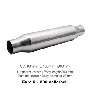 Catalizador metálico Euro 5 de 200 celdas - Product Image 1