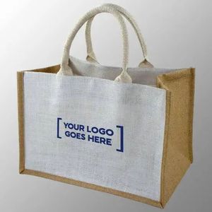 Wholesale Custom Logo Eco Friendly Reusable Grocery Shopping Jute <b>Bag</b> at Best Competitive Price From India - Product Image 5