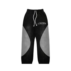 100% alta calidad venta al por mayor precio barato Rosa serigrafía chándales personalizados conjuntos de dos piezas con capucha y pantalones conjuntos - Product Image 4