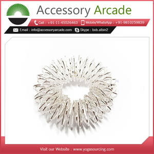 Equipo DE SALUD Alivio del estrés Anillo de acupuntura Masajeador de dedos Sujok Anillos de masaje de acupresión Múltiples colores Rápido - Product Image 6