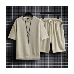 Conjunto de chándal de manga corta para hombre, nuevo estilo 2024, venta al por mayor, ropa deportiva elegante, ropa alta y grande para Bangladesh - Product Image 5