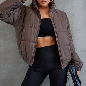 Alta calidad para 1996 camuflaje Reversible de talla grande invierno cálido cómodo a prueba de viento a prueba de frío chaqueta acolchada Unisex - Product Image 5