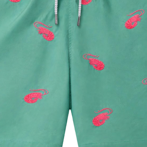 Shorts de bain imprimés pour hommes, vêtements de plage décontractés, shorts de bain à séchage rapide, shorts de vacances légers - Product Image 3