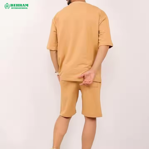T-shirt pour homme de haute qualité 100% coton, coupe ample décontractée pour l'été, col rond, manches courtes, écologique et respirant - Product Image 2