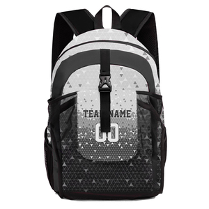 Sac à dos de basketball en nylon écologique pour l'école, les voyages, la randonnée et un usage décontracté avec logo personnalisé, capacité de 30 à 40 L, prix bas - Product Image 5