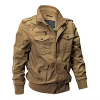 Blouson bombardier à la mode vintage blouson bombardier d'hiver personnalisé pour hommes à la taille américaine blouson bombardier universitaire à patchs