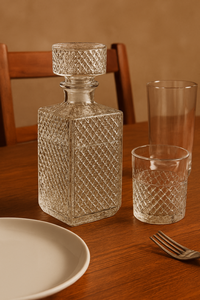 Bouteille d'alcool en verre de Macédoine 50ml bouchon à vis finition mate sérigraphie glaçage 20mm taille du col modèle 101 pour l'emballage de l'eau - Product Image 3