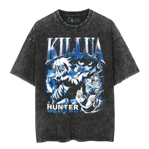 T-shirt délavé à l'acide pour hommes en gros Streetwear Hip Hop Stone wash 100% coton t-shirts avec logo personnaliser t-shirt vintage surdimensionné - Product Image 4