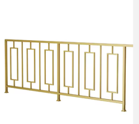 Balustrade d'escalier et main courante de balcon modernes en acier au carbone et en fer, personnalisables, avec garantie de plus de 5 ans, résistantes à la rouille et protégées contre les UV