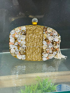 Best Quality <b>Women</b> Evening Bag Elegant Clutch <b>Purse</b> Metal Handbags Prom Wedding Party From Falak World Export - Product Image 2