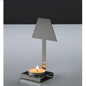 Candle Stand Metal Candle Holder for Lighting and Home Decoration <b>Set</b> Stylish Antique Finish Decorative Candle Jar Holder - Product Image 3