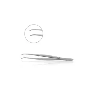 High Quality Stainless Steel Dissecting Tissue Thumb Forceps Tweezers Tooth Straight