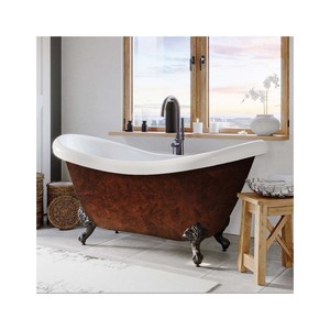 แผ่นป้ายทองแดงสำหรับห้องน้ำสำหรับผู้ใหญ่แบบดั้งเดิมที่มีคุณภาพแบบอิสระ - Product Image 2