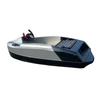 Léger et stable 15KW Jet alimenté bateau à rames Mini jet électrique radeau de rivière gonflable pour la dérive en plein air pour les plongeurs