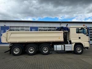 MEJOR CAMION TIPPER USADO MANN TGS 35.460 8X4 Combustible diésel Euro 6 Sistema hidráulico de transmisión automática Estado usado - Product Image 4