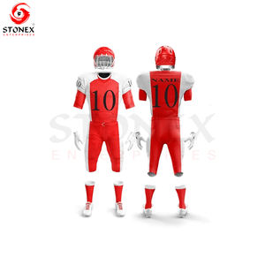Venta al por mayor personalizado uniformes de fútbol americano transpirable jóvenes y adultos ropa deportiva Jersey - Product Image 1
