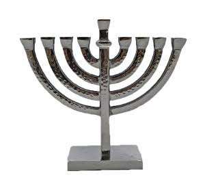 Candelabro Menorá Artesanal para Decoración del Hogar, Adorno Personalizable para Navidad, Pascua y San Valentín - Product Image 2