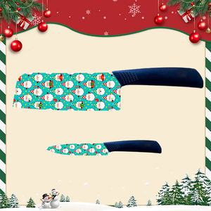 Juego de 6 Cuchillos de Chef de Cerámica Premium con Mango de Plástico para Caza de Grandes Animales y Aventuras al Aire Libre, Más Vendidos, Entrega Rápida - Product Image 3