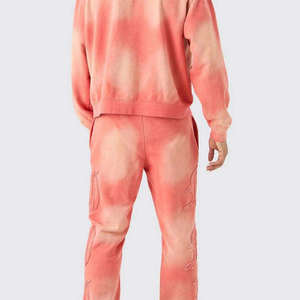 เสื้อวอร์มผู้ชายซักด้วยกรดแขนยาวทรงสลิมฟิตมีฮู้ดสไตล์ใหม่เป็นมิตรกับสิ่งแวดล้อมสำหรับฤดูหนาวออกแบบโลโก้ได้ตามต้องการ - Product Image 5