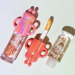 Brillo Labial con Doble Aplicador y Lámina Dorada, Brillo Labial con Efecto Miel de Abeja, 24 Unidades, Venta al Por Mayor, OEM, ODM, Directo de Fábrica - Product Image 5