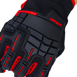 Gants tactiques en cuir Secure Knuckles Impact Safety Duty Heavy Hand Protective Breathable Comfortable 8 oz Thickness - Product Image 4