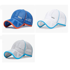 Gorras de Béisbol de Verano para Hombre y Niño, 100% Poliéster, Gorras de 5 Paneles con Tela de Velour para Primavera y Verano - Product Image 6