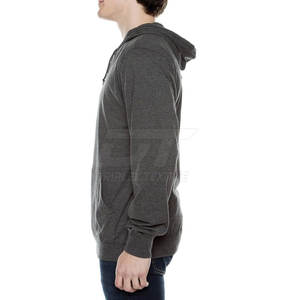 Sudaderas con capucha de alta calidad para hombre, sudaderas con capucha de mezcla de algodón básico, servicio OEM, sudaderas con capucha de Jersey para hombre - Product Image 4