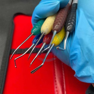 <b>Resin</b> Filler Dentist Tools Aesthetic restoration <b>Kit</b> Fit <b>Resin</b> Knife Plastic Dresser Silicone Handle set surgical instruments - Product Image 4