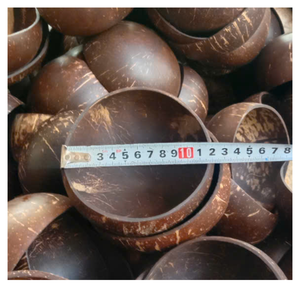 Cuenco de cáscara de coco hecho a mano, ecológico, acabado suave, ideal para servir comida, decoración del hogar, juegos de regalo y reutilización diaria - Product Image 5
