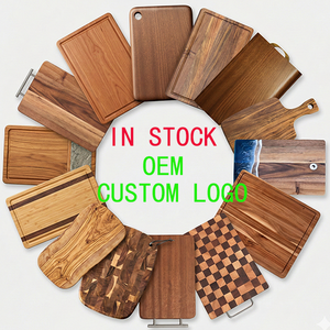 En Stock, Accesorios de Cocina Personalizados, Tabla de Cortar de Madera de Acacia, Tabla de Cortar de Bambú, Juego de Tablas de Cortar de Madera - Product Image 2