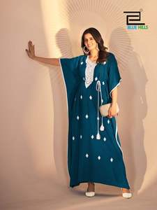 Elegant Rayon <b>Kurti</b> for Women Comfortable Soft Fabric Embossed Printing Perfect for Resort and Lounge Wear Maruti Fashion - Product Image 3