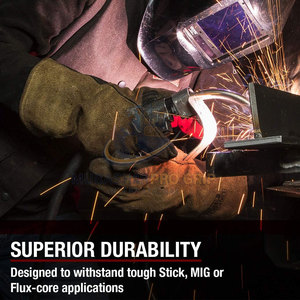 Reinforced Palm Construction <b>For</b> Extended Use TIG MIG Welding <b>Gloves</b> Reliable Performance TIG MIG Welding <b>Gloves</b> - Product Image 4