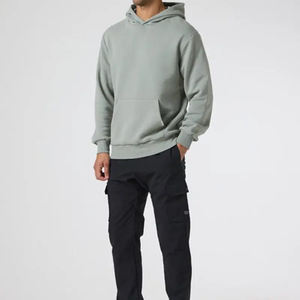 2024 invierno 390gsm logotipo personalizado hombres Fitness Joggers conjunto al por mayor regular poliéster/algodón transpirable cintura elástica Casual - Product Image 5