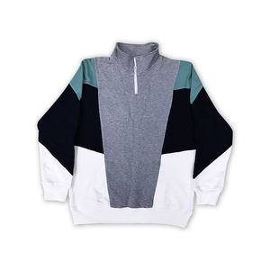 Chándal OEM para hombre con media cremallera, trajes para correr, chaquetas personalizadas, sudaderas con capucha de algodón, ropa deportiva, chándales - Product Image 2