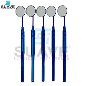 SUAVE SURGICAL INSTRUMENTS Juego de espejos de limpieza dental de calidad superior de acero inoxidable con mango - Product Image 2