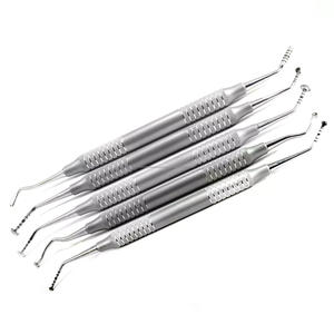 Kit de Cirugía de Implantes Dentales: Set de Osteótomos para Levantamiento de Seno, Instrumentos de Injerto Óseo con Membrana de Hongo, Acero Inoxidable, para Implantología Manual - Product Image 6