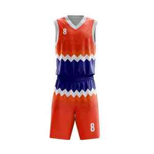 Fabricante de fábrica de sublimación de uniformes de baloncesto, poliéster ligero de secado rápido adecuado para entrenamiento o deportes diarios - Product Image 1