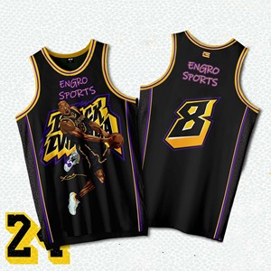 Maillot de basket-ball personnalisé de haute qualité en gros par sublimation, impression de logo personnalisé, uniformes de basket-ball de haute qualité pour hommes - Product Image 2