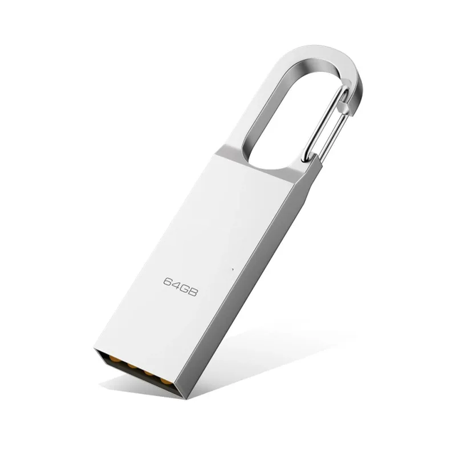 Dual-Use USB Flash Drive | Metal OTG Type-C + USB 128GB High-Speed Storage | Custom Logo Gift Drive